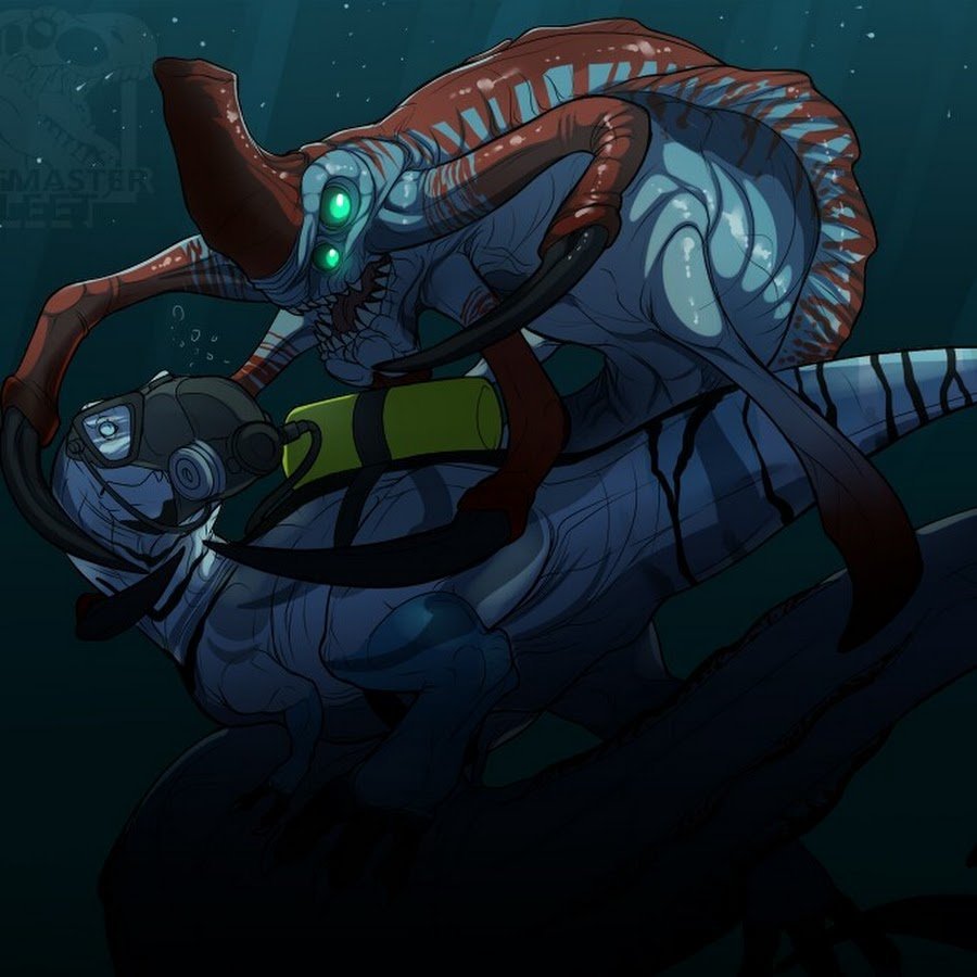 Subnautica shining whale