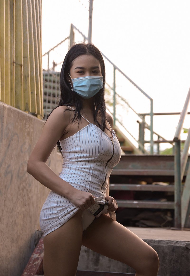 Naked model Kahlisa Boonyasak Pantyhose