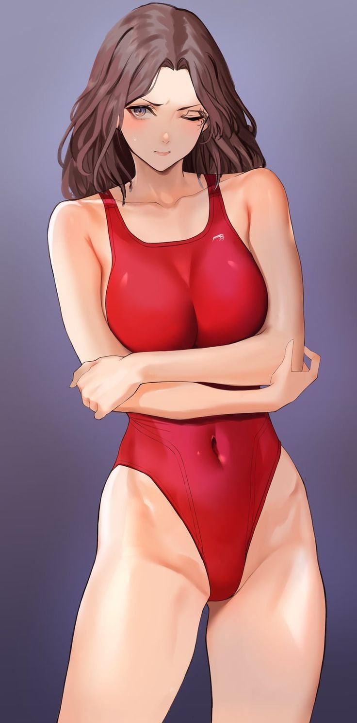 Beautiful Asian women in swimsuits