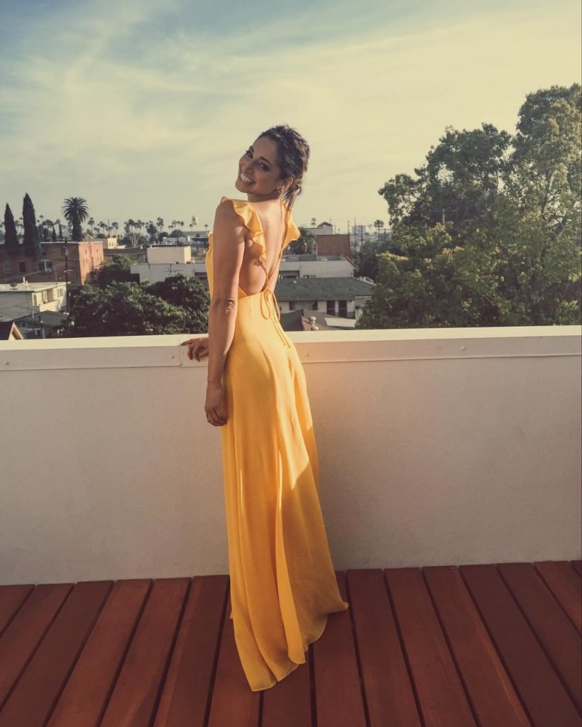 Meaghan Rath in a swimsuit