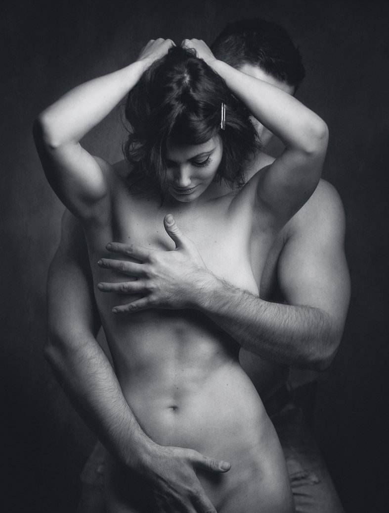 Erotic black white