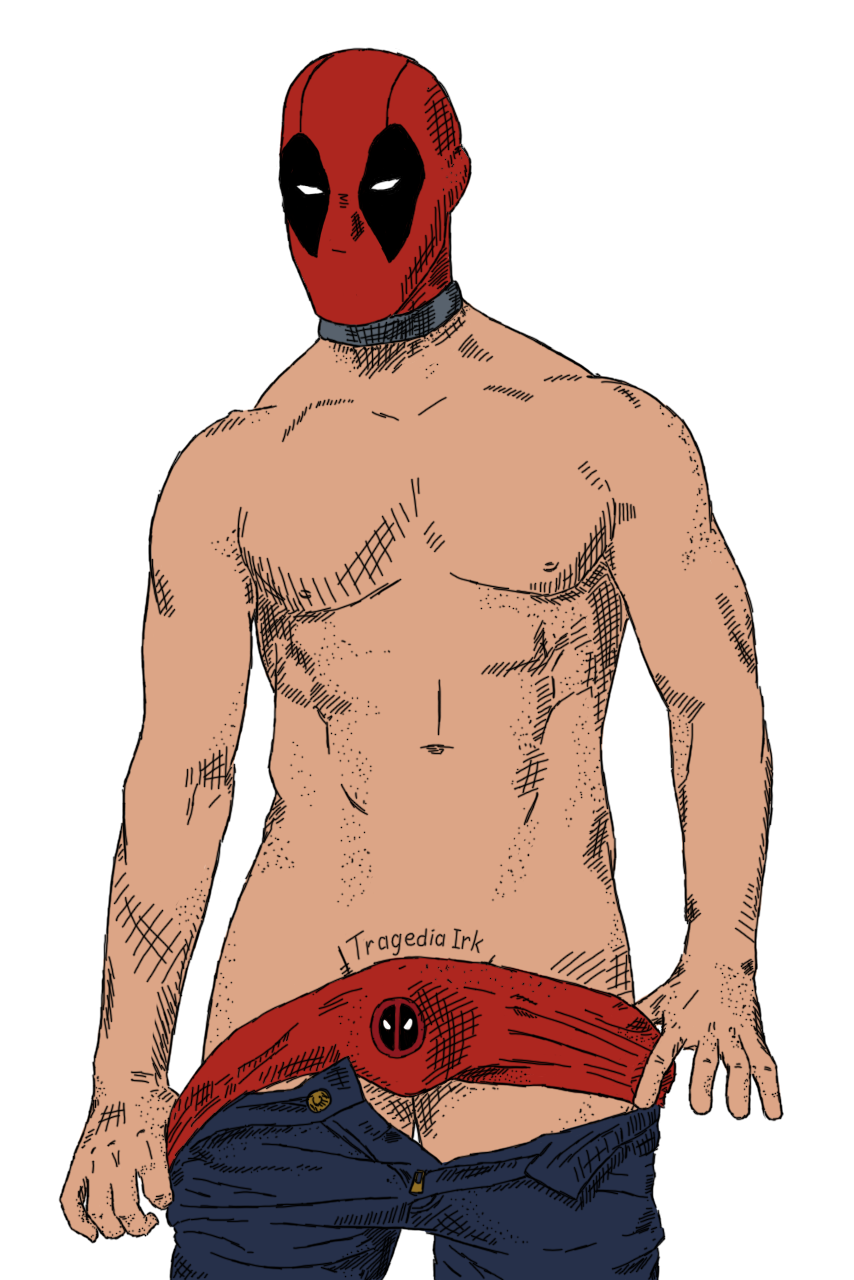 The man is naked