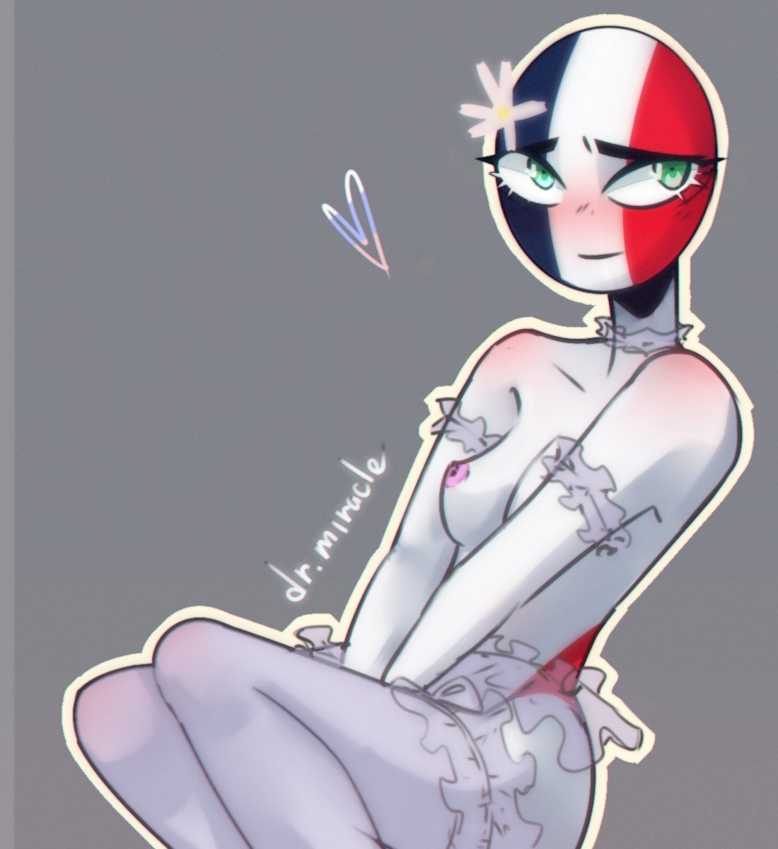 Countryhumans girl france - 37 photo