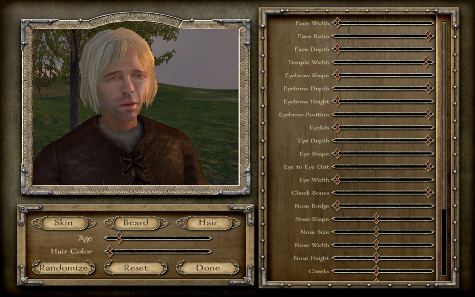 Morgenstern Mount Blade Descriptions