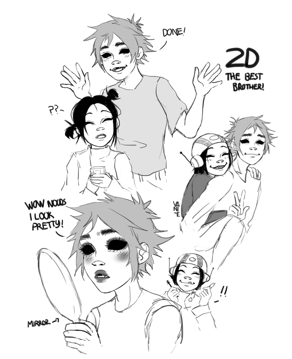 Noodle Gorillaz R34
