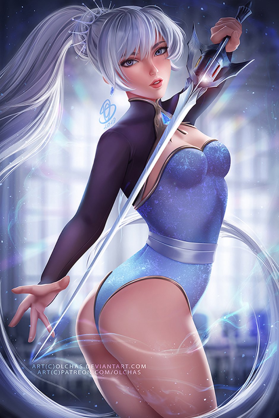 RWBY Weiss ECHCHI