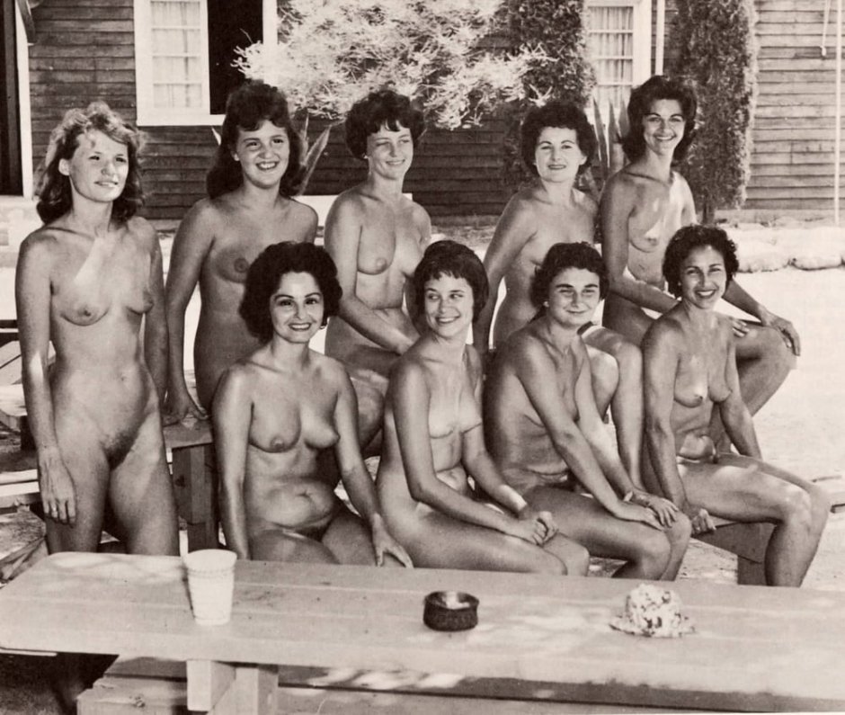 Retro nudist families