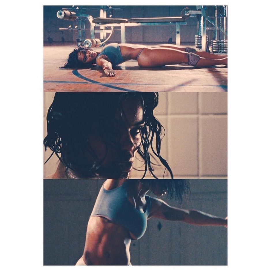 Teiyana Taylor in the video