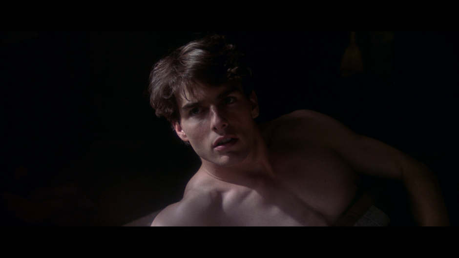 Tom Cruise with a naked torso