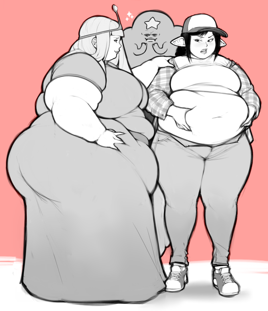 Chubby Belly Anime Weight Gain