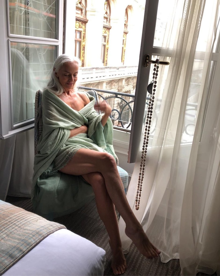 Slender beautiful grandmothers