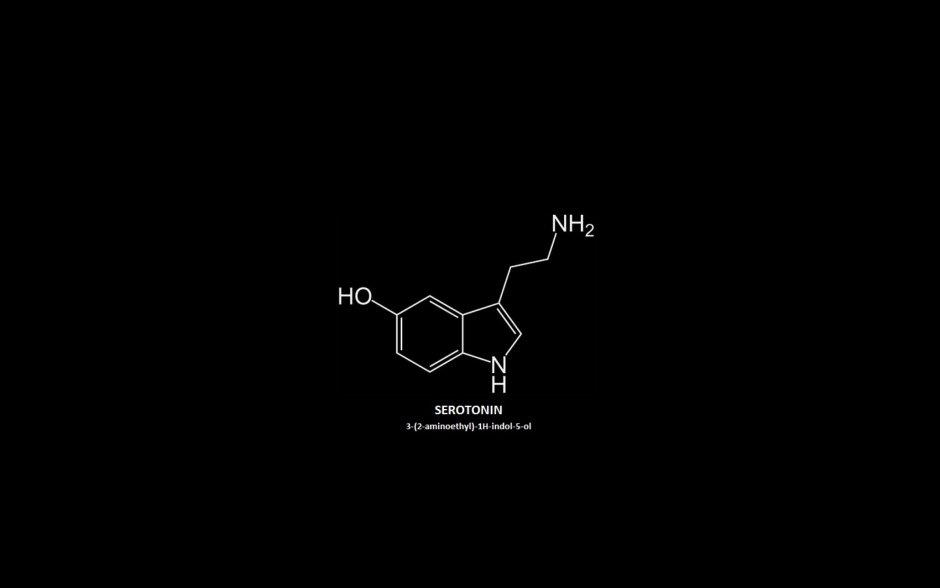 Serotonin formula is chemical