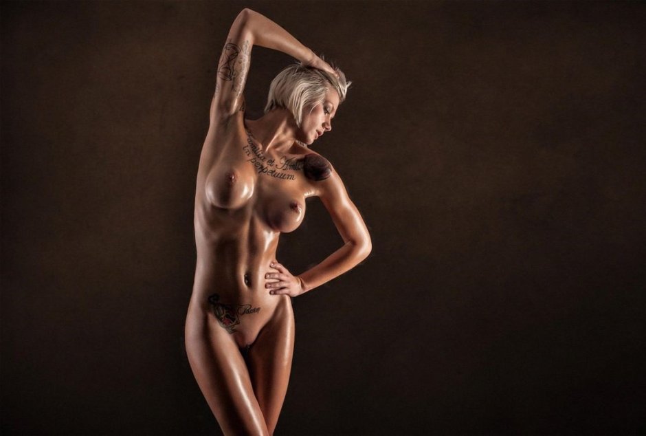 Beautiful slender women nude