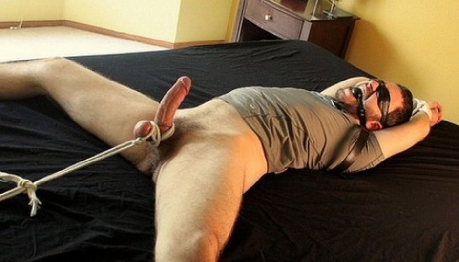 BDSM binding by handcuffs