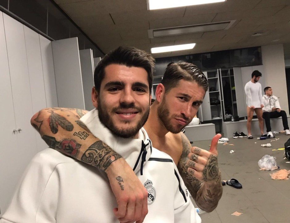 Football player Sergio Ramos Tatu
