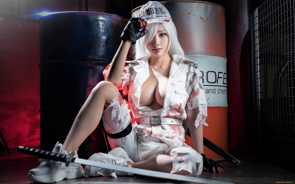 Olevia cyber cosplay