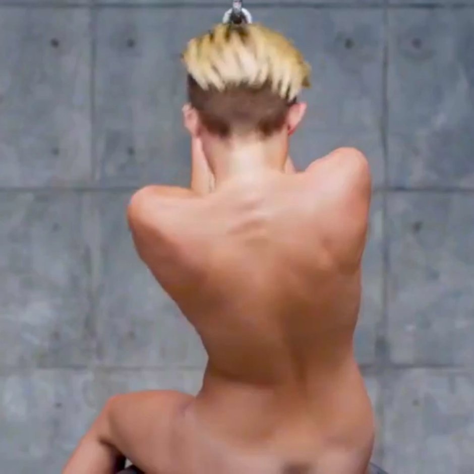 Miley Cyrus Breaking Wall
