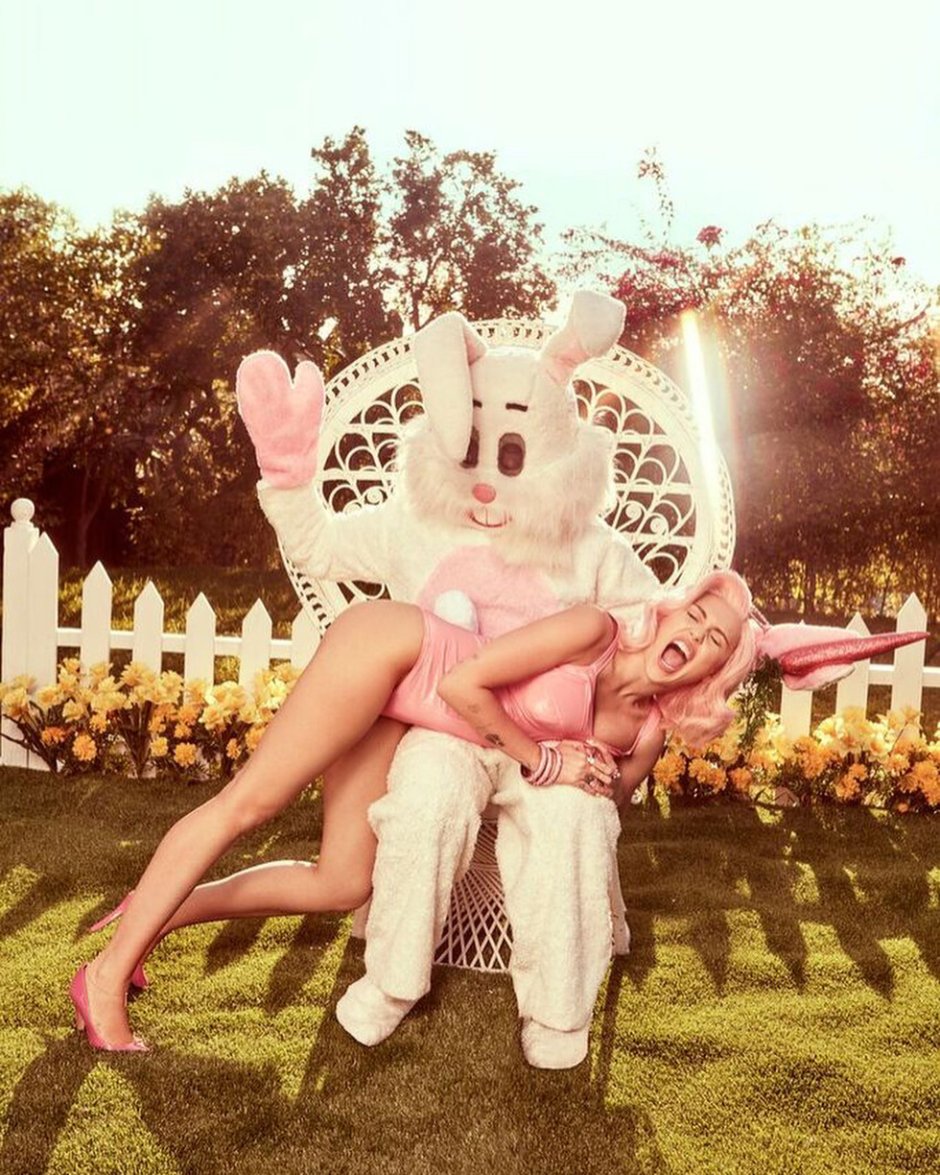 Miley Cyrus Easter photo shoot