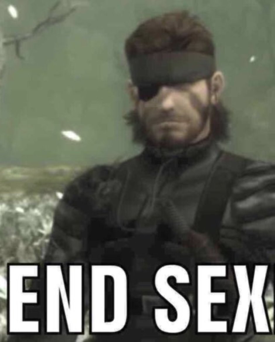Metal Gear Cropped Memes