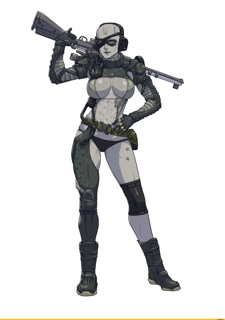 Lara Croft and Silent
