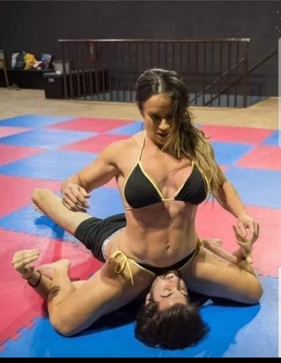 The fight of Jiu-Jitsu Girls Sexy
