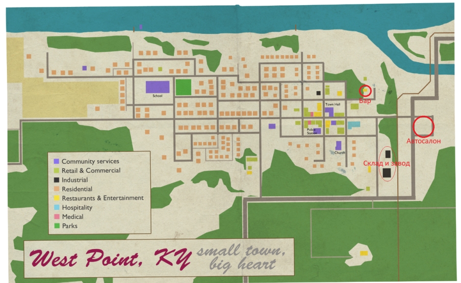 Cherbourg Project Zomboid Map