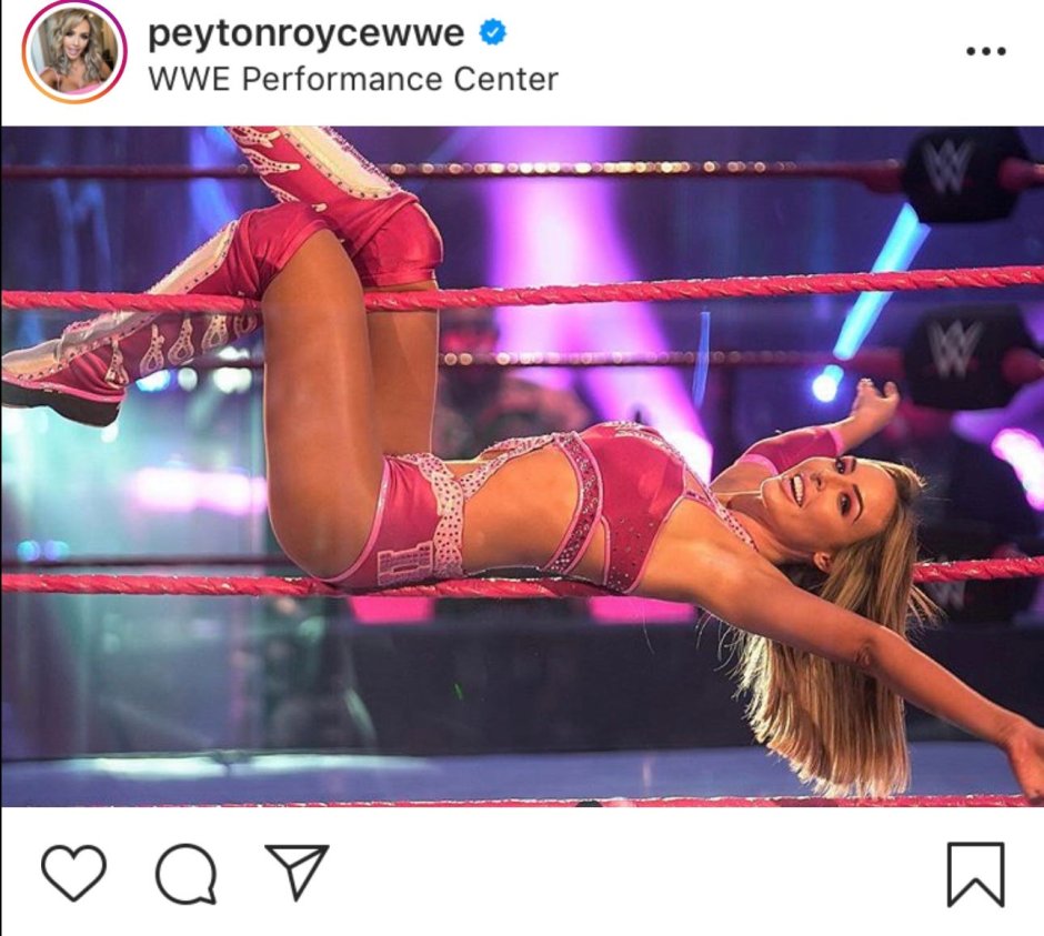 Peyton in the gym