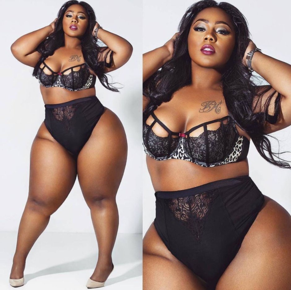 Amber Curve-Plus-Size model