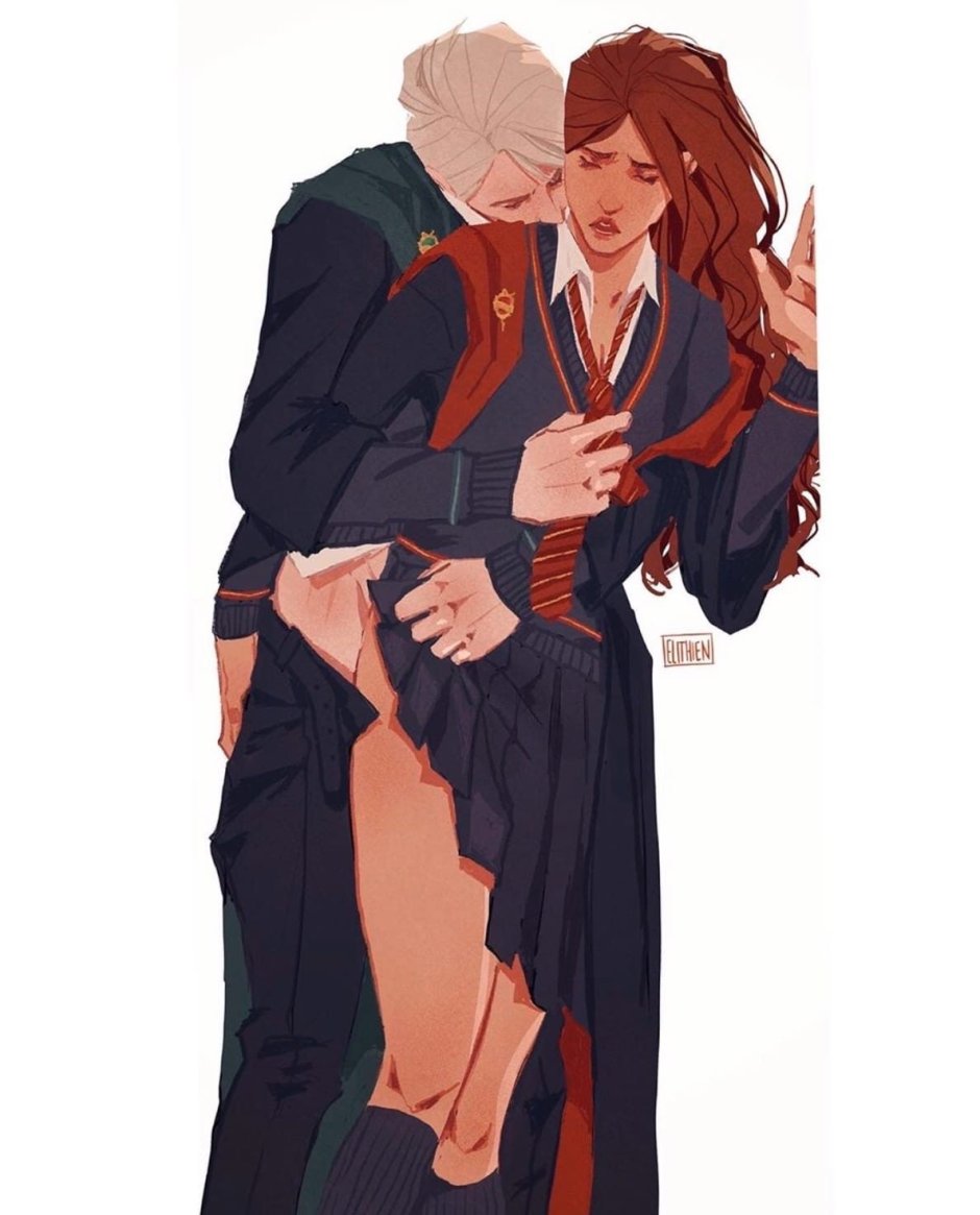 Draco and Hermione Art 18