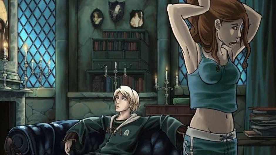 Draco Malfoy Hermione Potter