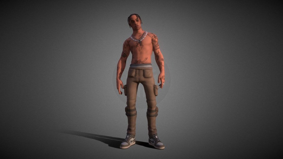 Travis Scott 3D