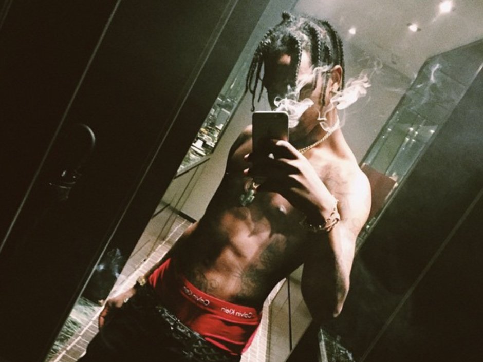 Travis Scott Selfie