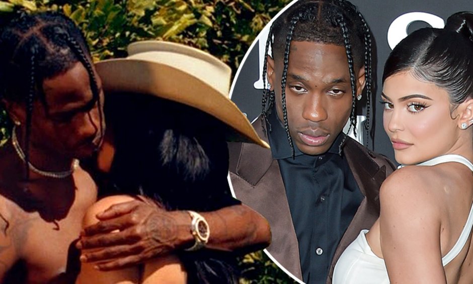 Kylie Jenner and Travis Scott drain