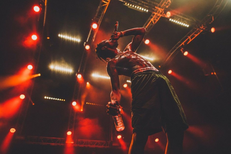 Concert of Travis Scott
