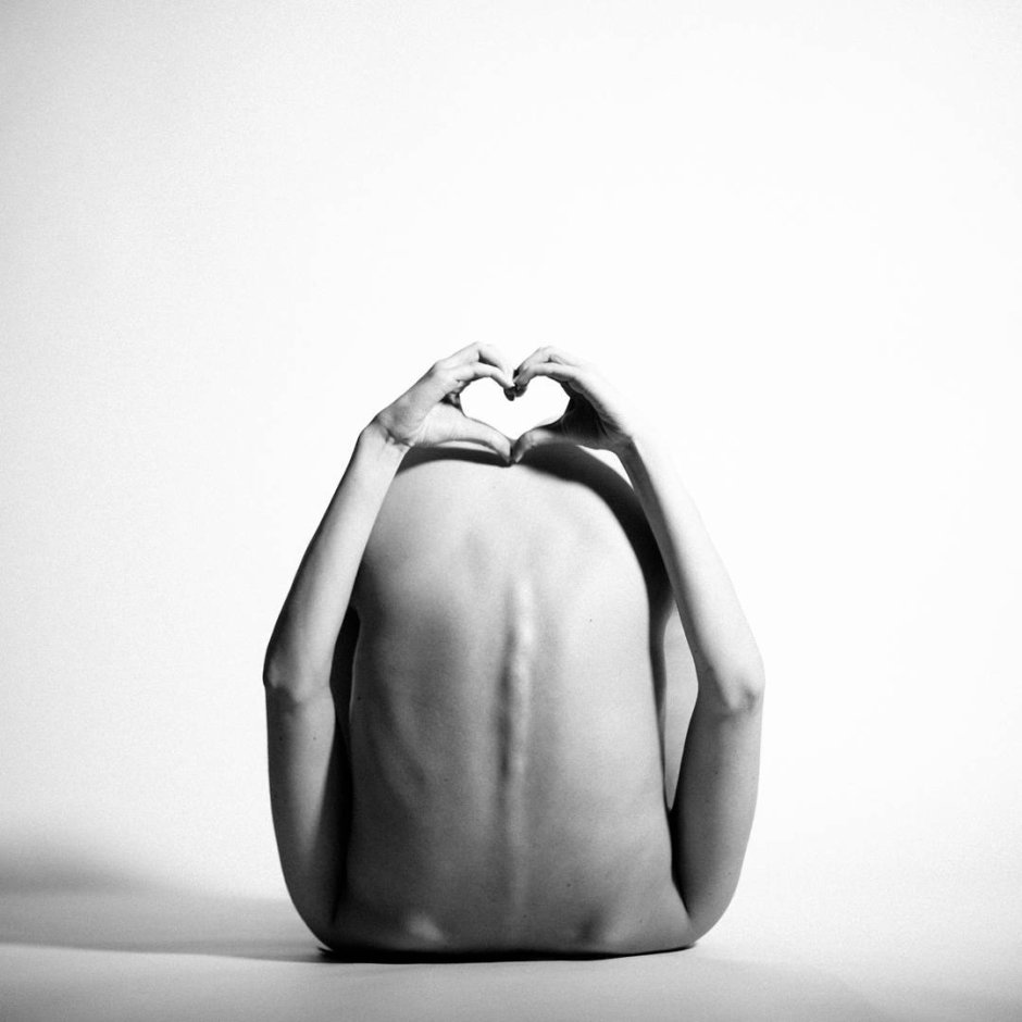 Girl in the Lotus Pose silhouette