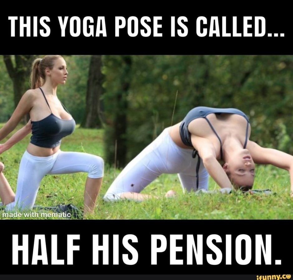 Yoga collage
