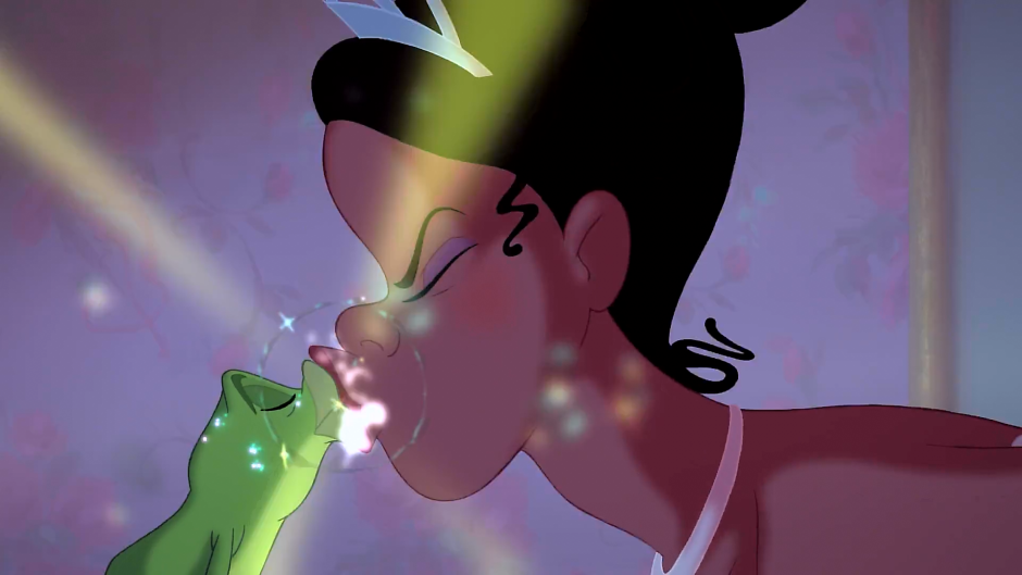 Princess Frog Prince Navin Kiss