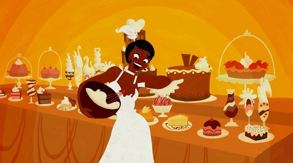 Princess and frog cartoon 2009