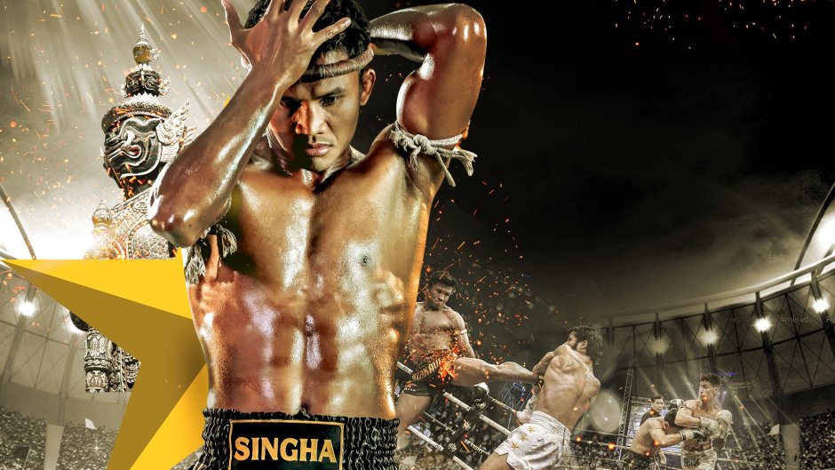 Sports girls boxing