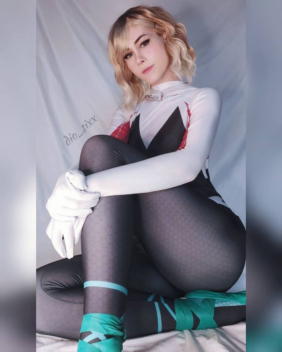 Spider gwen ero cosplay - 70 photo