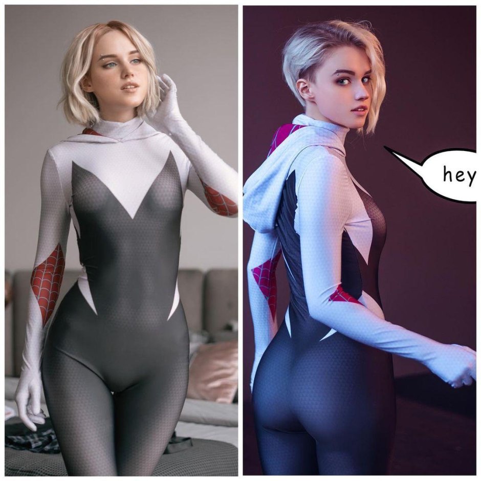 Spider gwen ero cosplay - 70 photo