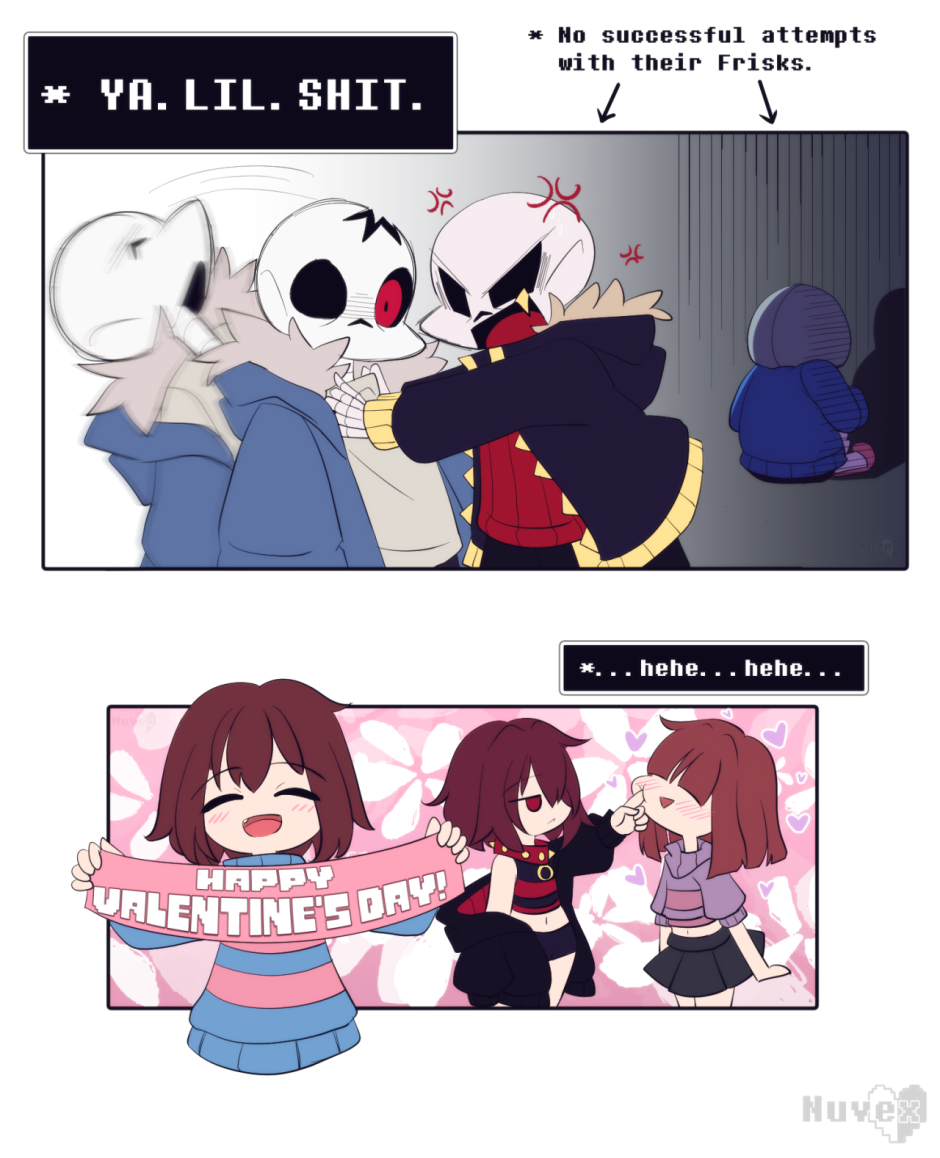 Anime Anderma Frisk Nuvex Cupcake