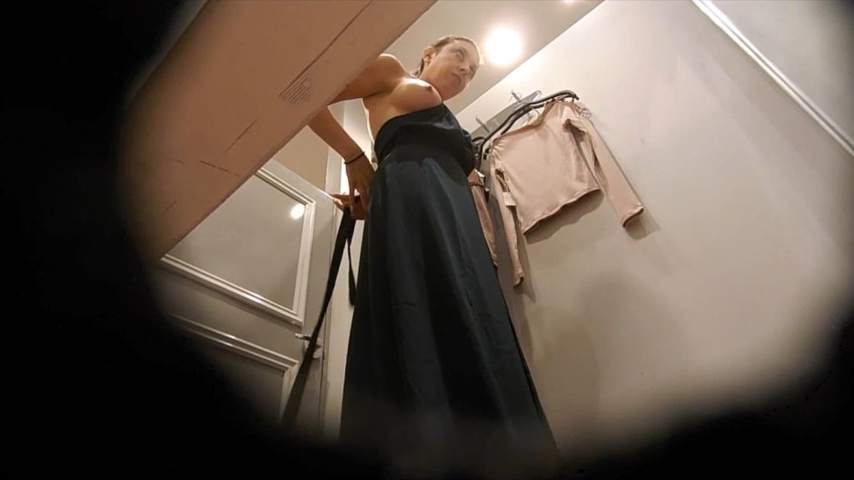 Hidden camera in the fitting room