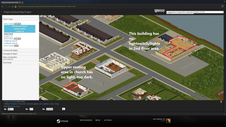 Project Zomboid Muldraugh map