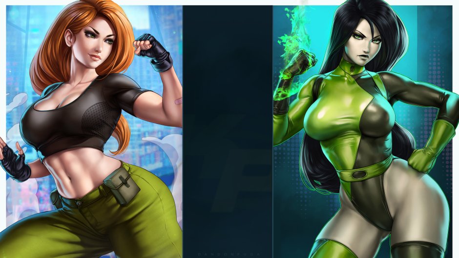 Kim 5+ Shigo in swimwear