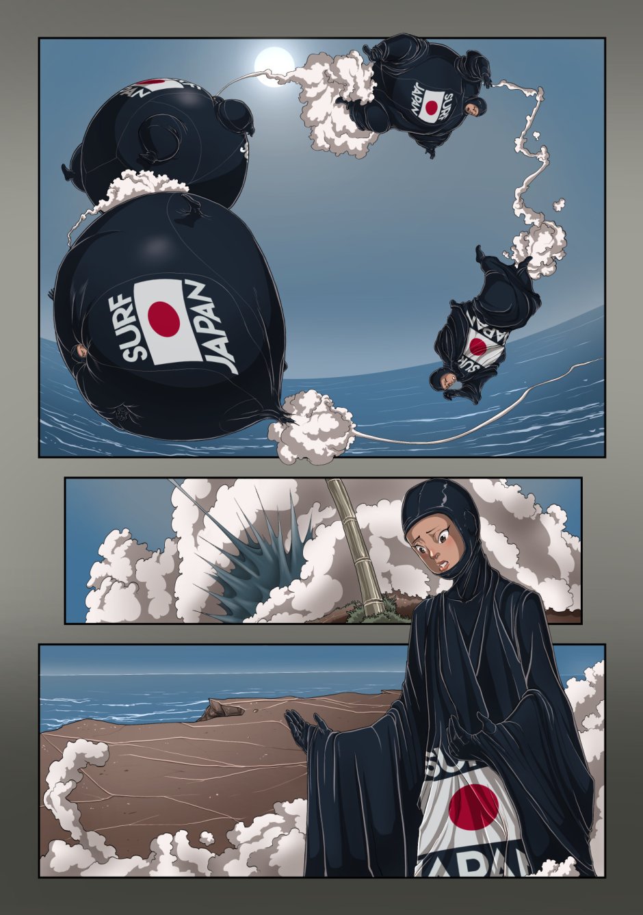 Demroundbellies from Nylonwave Comic