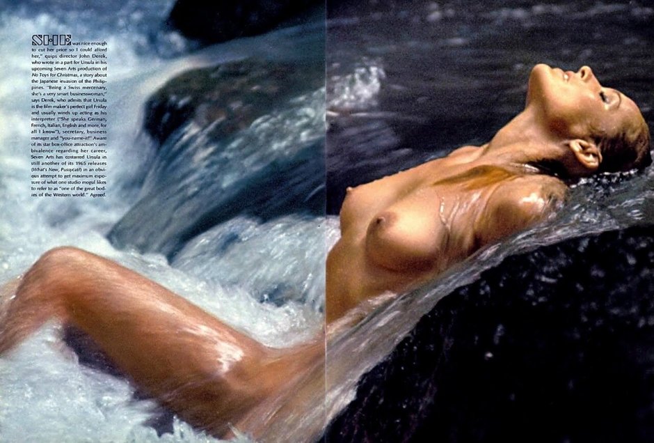 Ursula Andress in the youth nude