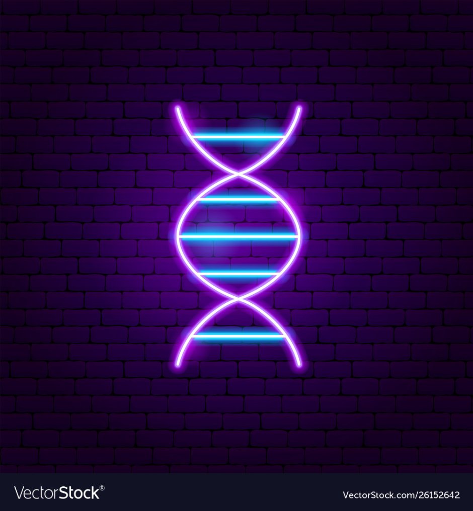 Atom neon sign