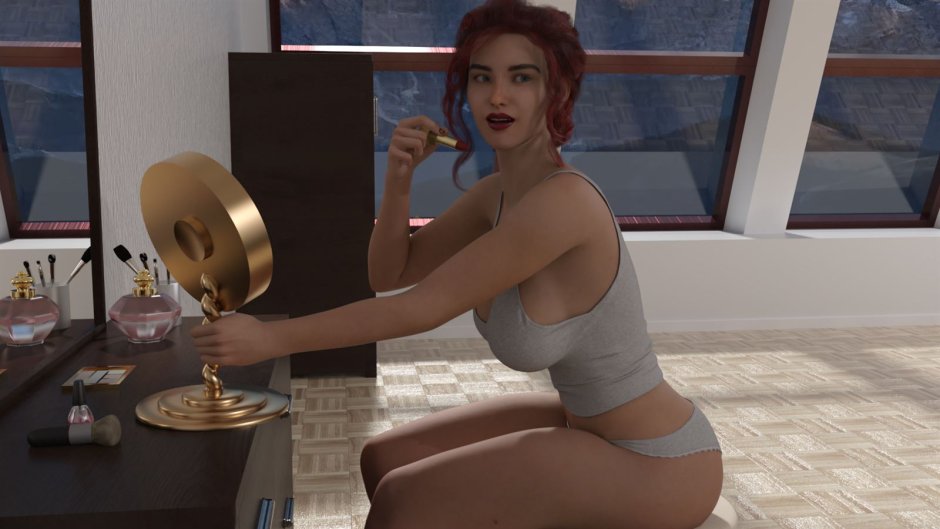 Veronica Bielik in underwear