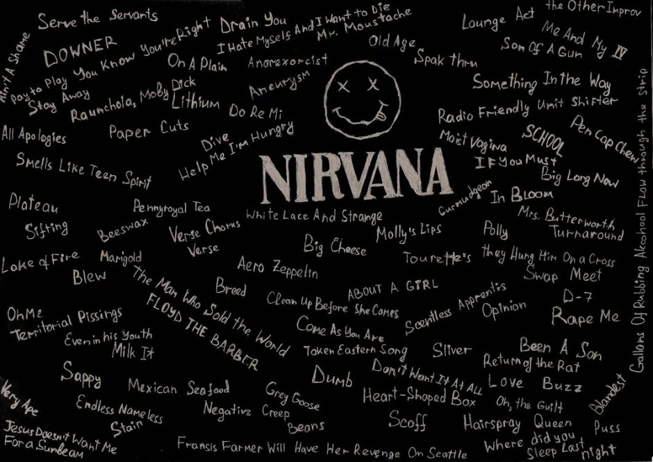In bloom nirvana text